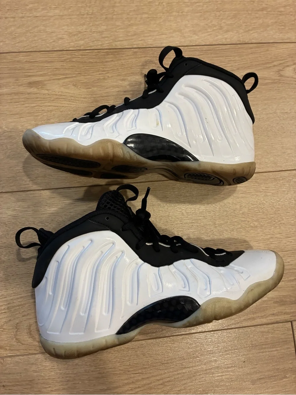 Nike Foamposite Lil' Penny ‘Orlando Home’ White-Black CZ2548-100 Size 7Y